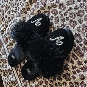 Fuzzy slippers